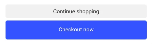 Continue shopping button