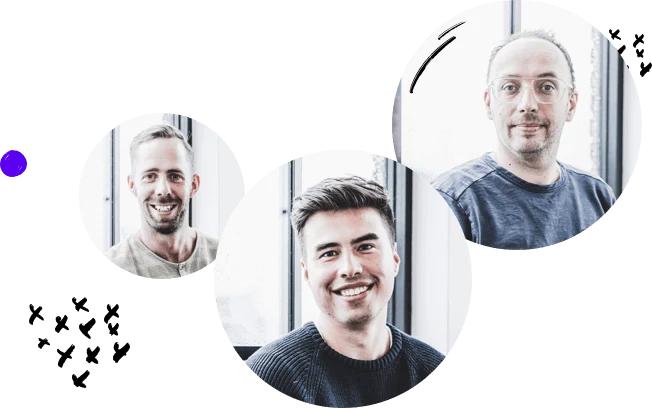 Portraits of the CartPops team